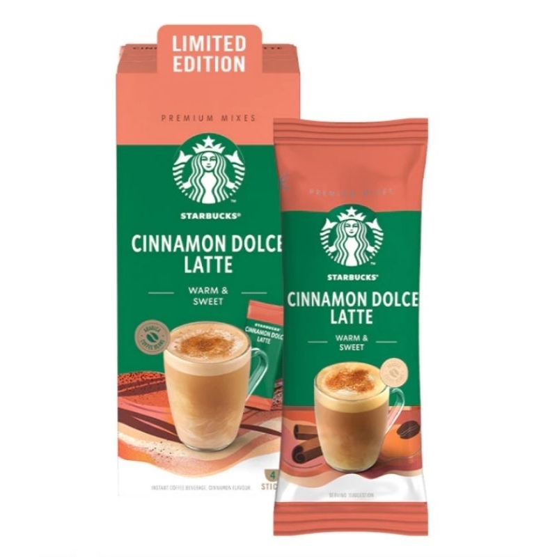 【Ready Stock】Starbucks Premium Mixes 3 in 1 Cappuccino Mocha Caramel