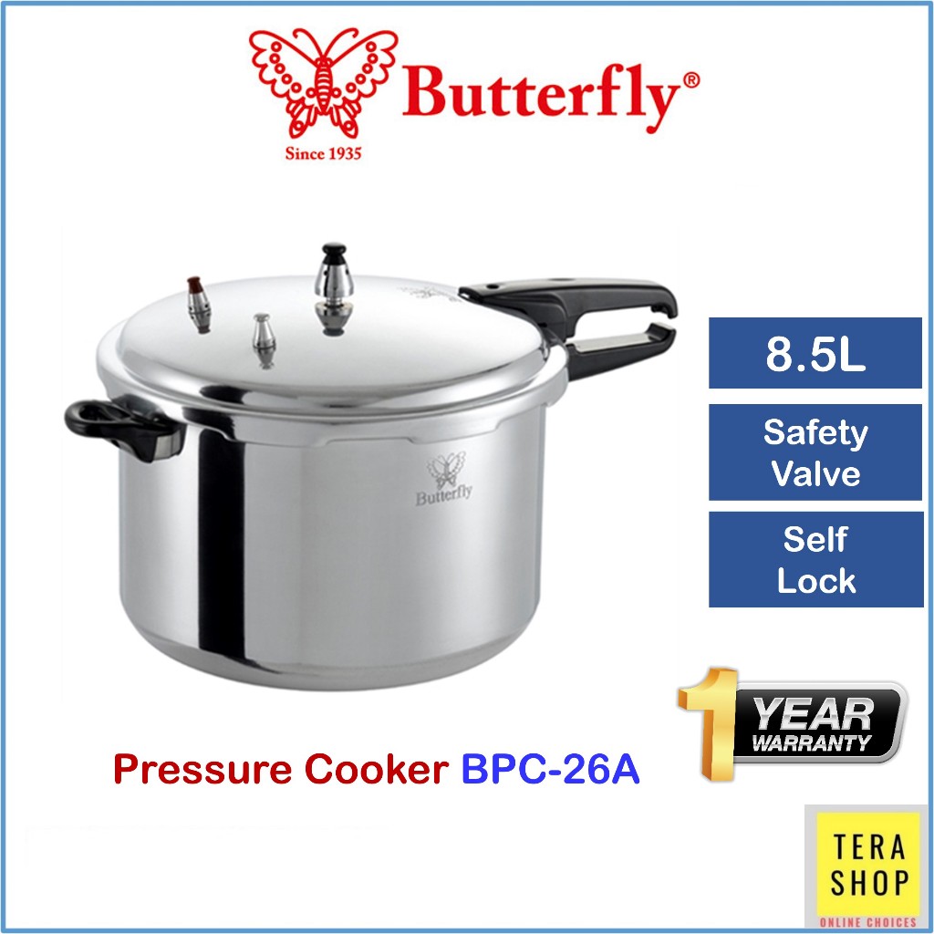Butterfly BPC-26A Pressure Cooker 8.5L