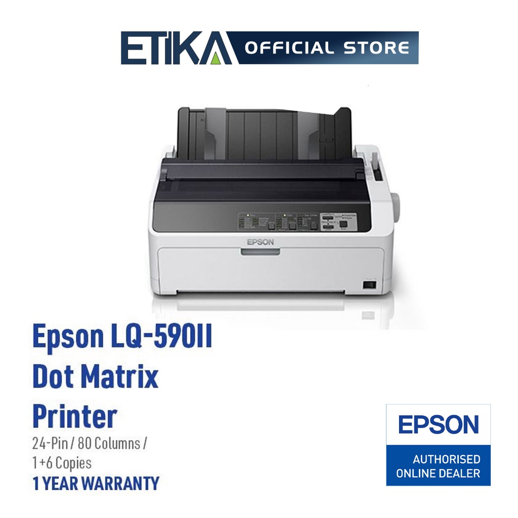Epson LQ590II Impact Printer High Speed 24Pin Dot Matrix Printer