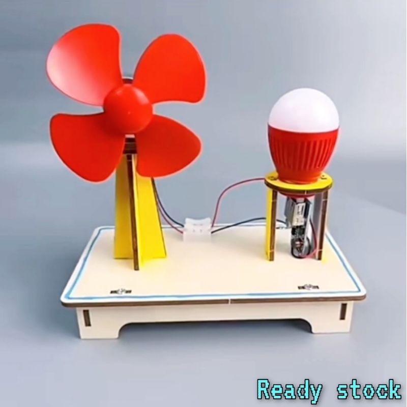 Scientific experiment wind turbine student science and technology small ...