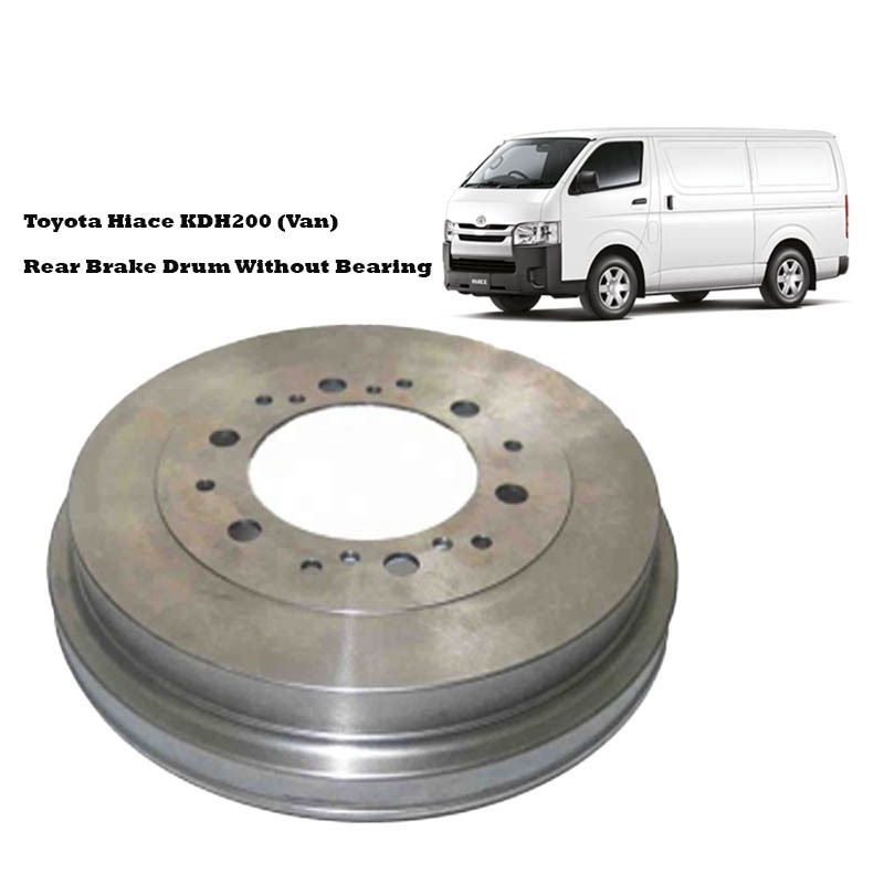 Toyota Hiace KDH200 (Van) Rear Brake Drum Without Bearing | Shopee Malaysia