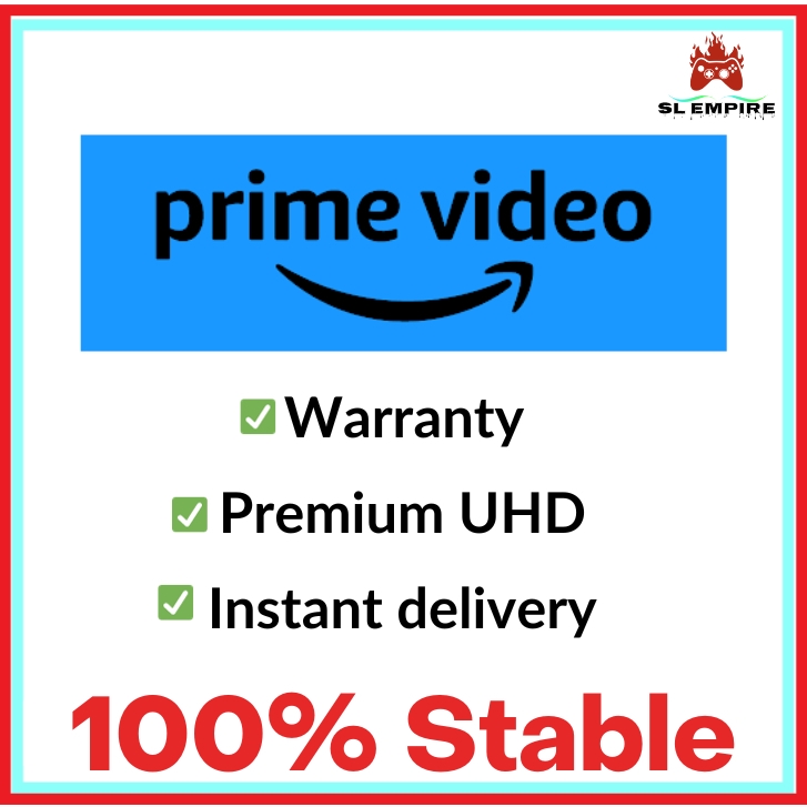 Amazon Prime Video Premium Account 100 Original Shopee Malaysia