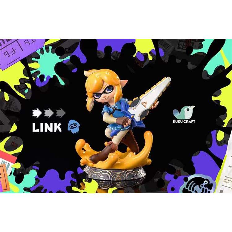 Kuku Craft Studio - Splatoon Link The Legend of Zelda Resin Statue GK ...