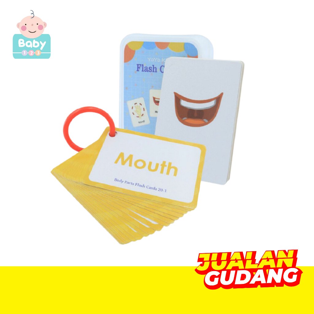 Early Learning A - Flash Cards for Kids Baby Educational Toys Alphabets ...