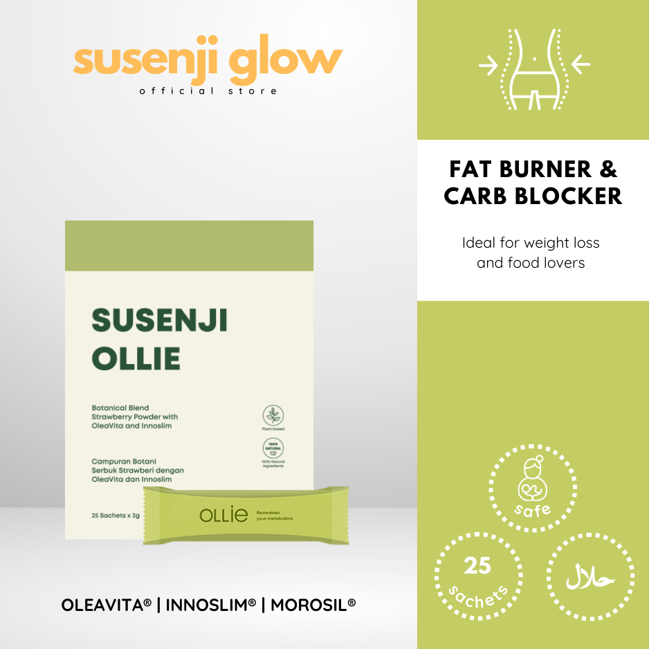 Susenji Ollie Fat Burner & Carb Blocker (3g x 25) Shopee Malaysia
