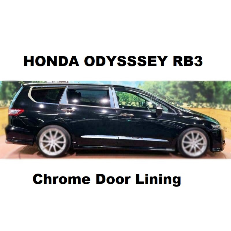 🇯🇵🇯🇵 Chrome Door Lining Set Honda Odyssey RB3 Door Panel Moulding Set