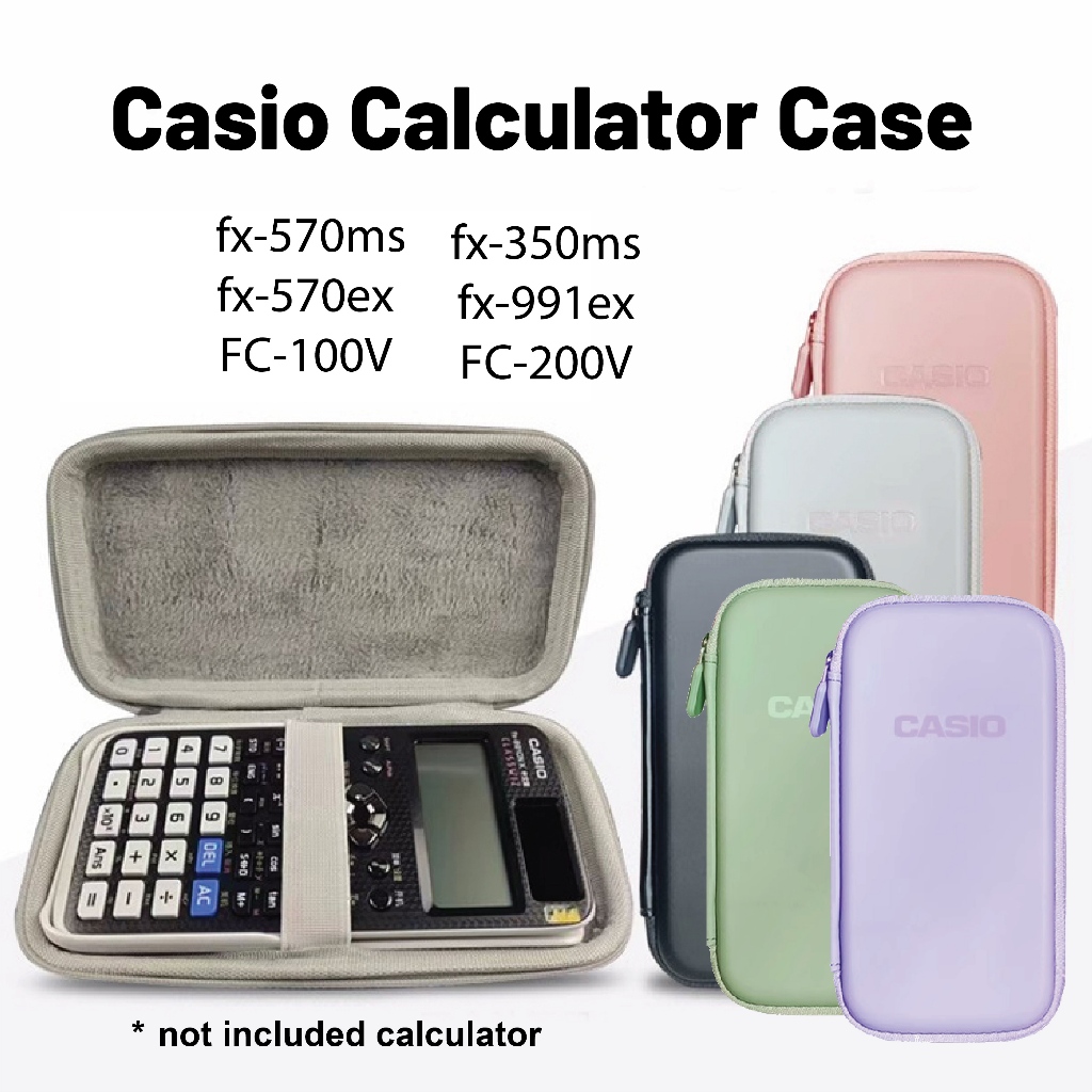 Ready Stock Casio Scientific Calculator Case Hardcase Hard Case Bag