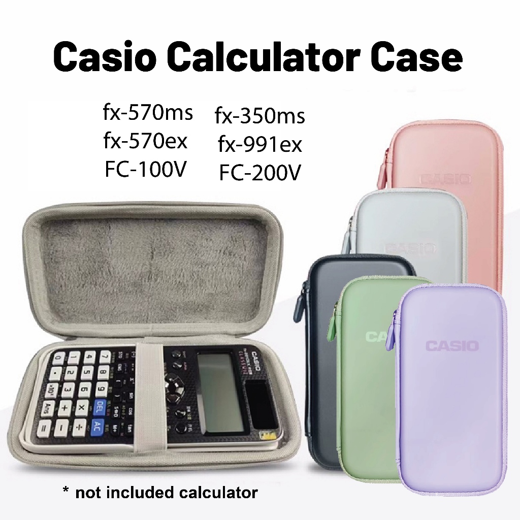 Ready Stock Casio Scientific Calculator Case Hardcase Hard Case