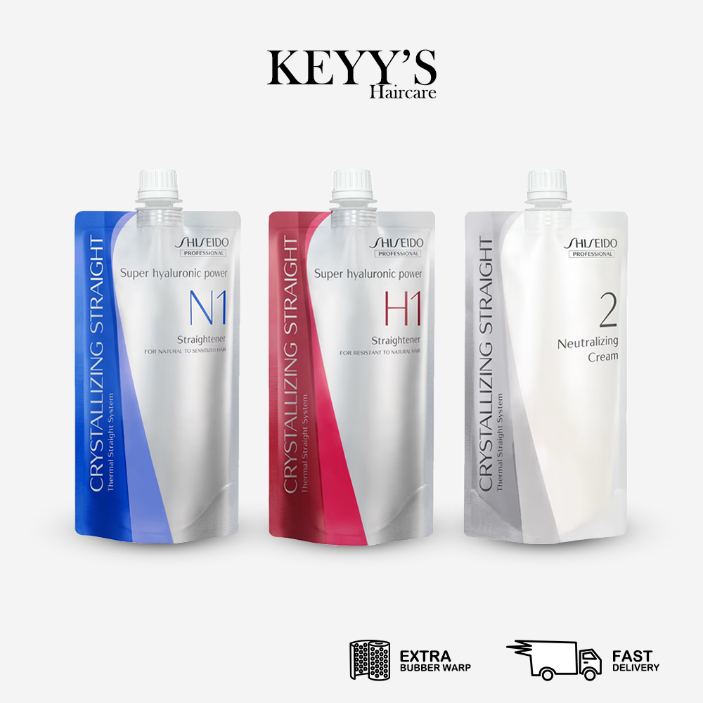 Shiseido Rebonding Crystallizing Straight H1+H2 OEM Ubat Rebonding