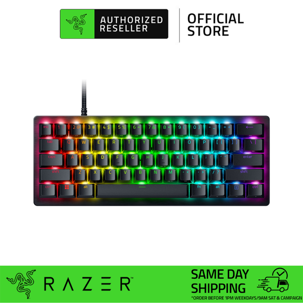 Razer Huntsman V3 Pro Mini Gaming Keyboard 60 Analog Optical Rapid