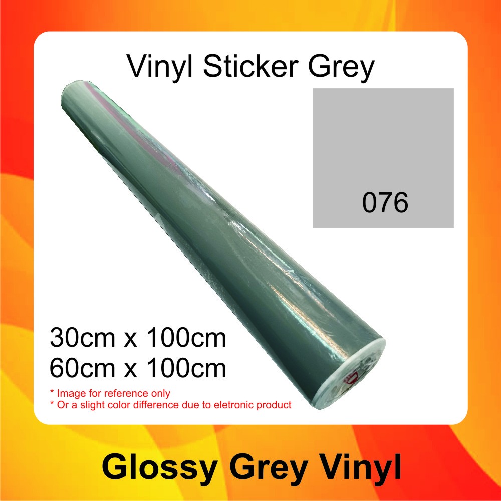 Vinyl Sticker / Balloon Sticker / Wall Sticker / Car Sticker - Grey ...