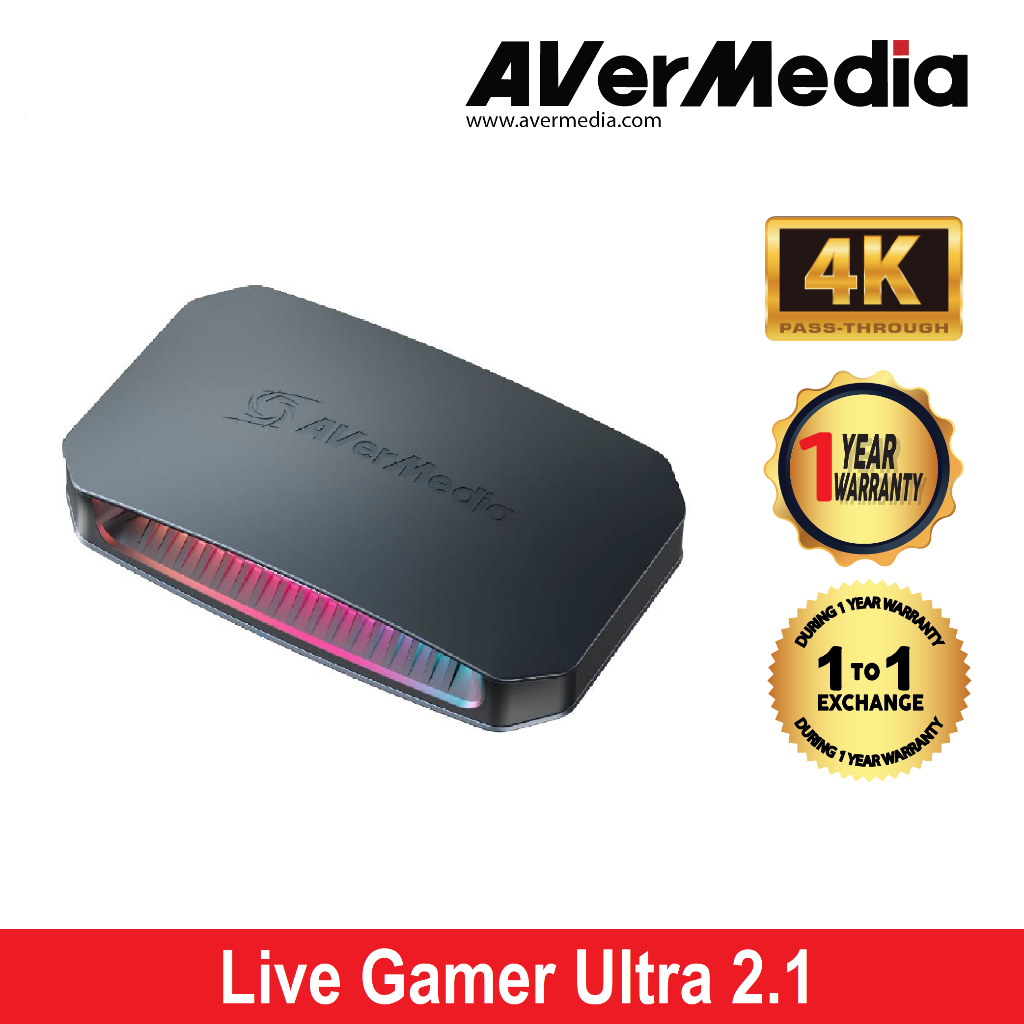 Official-Store] Avermedia Live Gamer Ultra 2.1 (GC553G2) | Shopee