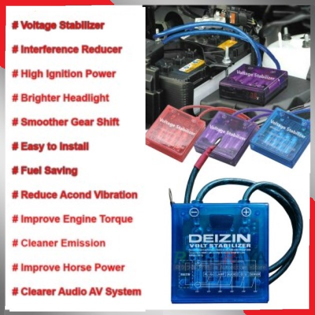 VOLTAGE STABILIZER RAIZIN BLUE /RED /PURPLE *Pivot mega Raizin Volt