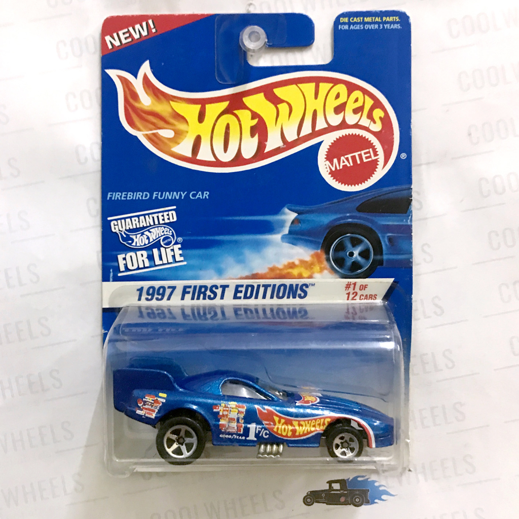 Hot wheels 1997 first editions firebird store funny car