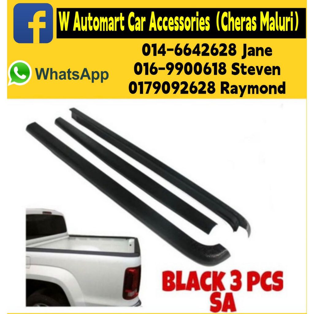 FORD RANGER 2018 RAIL GUARD COVER 3PCS (NEW STOCK) | Shopee Malaysia
