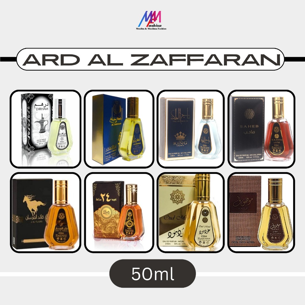 Minyak Wangi 50ml Murah Travel Arabian Perfume Collection By Ard Al ...