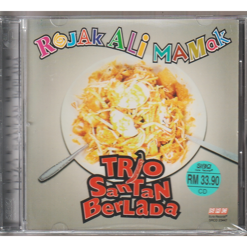 CD TRIO SANTAN BERLADA : ROJAK ALI MAMAK ( ORIGINAL CD ) TSB | Shopee ...
