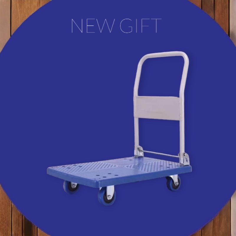NEW🔥GREEN/BLUE Trolley Portable 150KG/300KG/500KG Hand Truck PVC ...