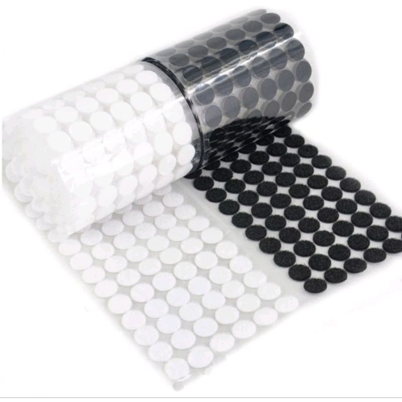 Self Adhesive Velcro Tape Magic Tape Round Velcro Round Dot Velcro Tape