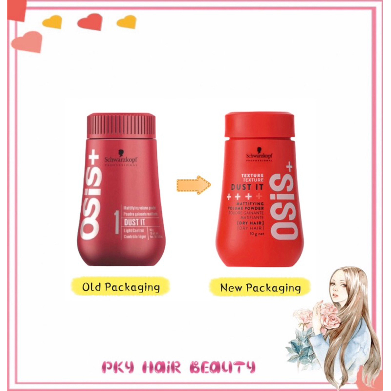 Schwarzkopf Osis+ Dust It Mattifying Volume Powder - 10g (NEW Packaging ...