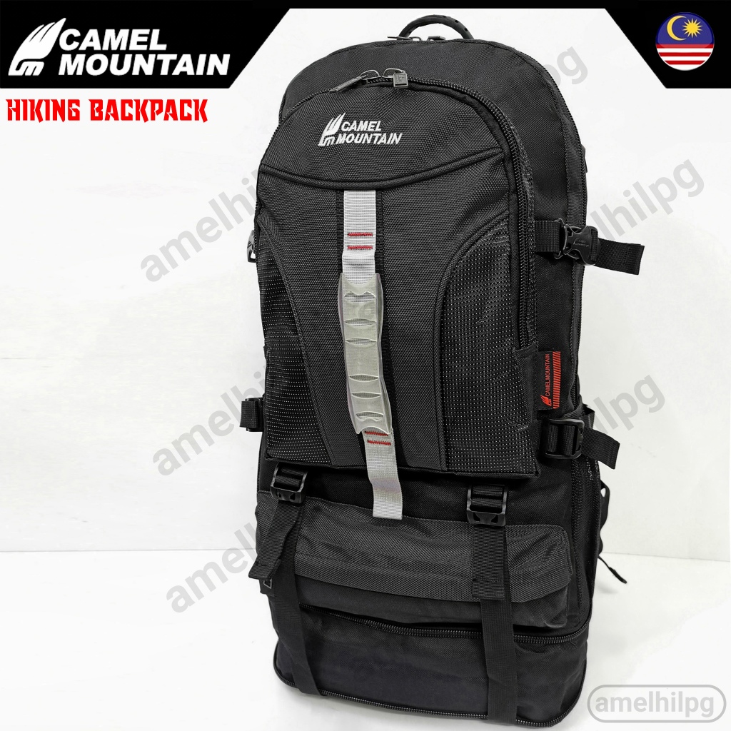 Camel Mountain 60L Backpack Bag For Camping Hiking Sport Hiking