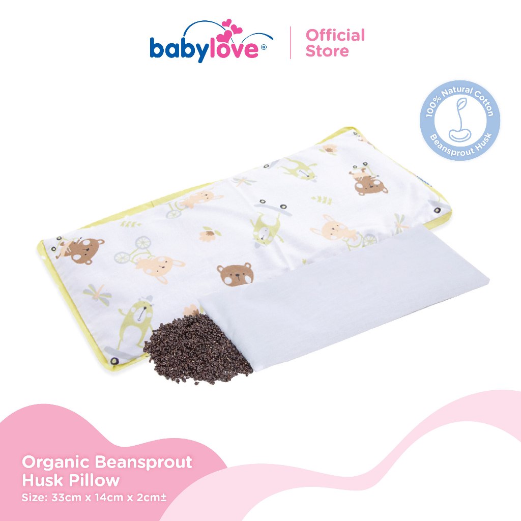 Babylove Organic Bean Sprout Husk Pillow Shopee Malaysia