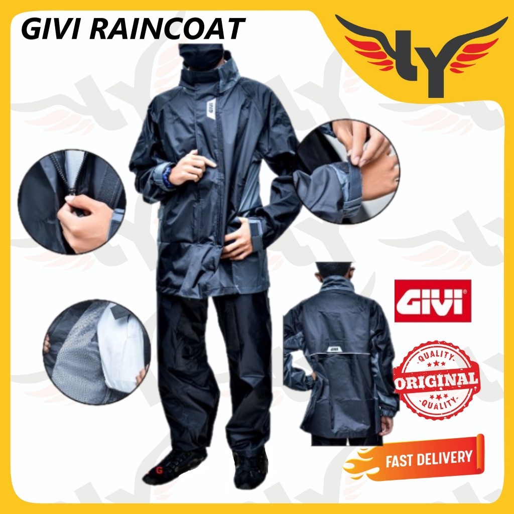 Givi raincoat clearance shopee