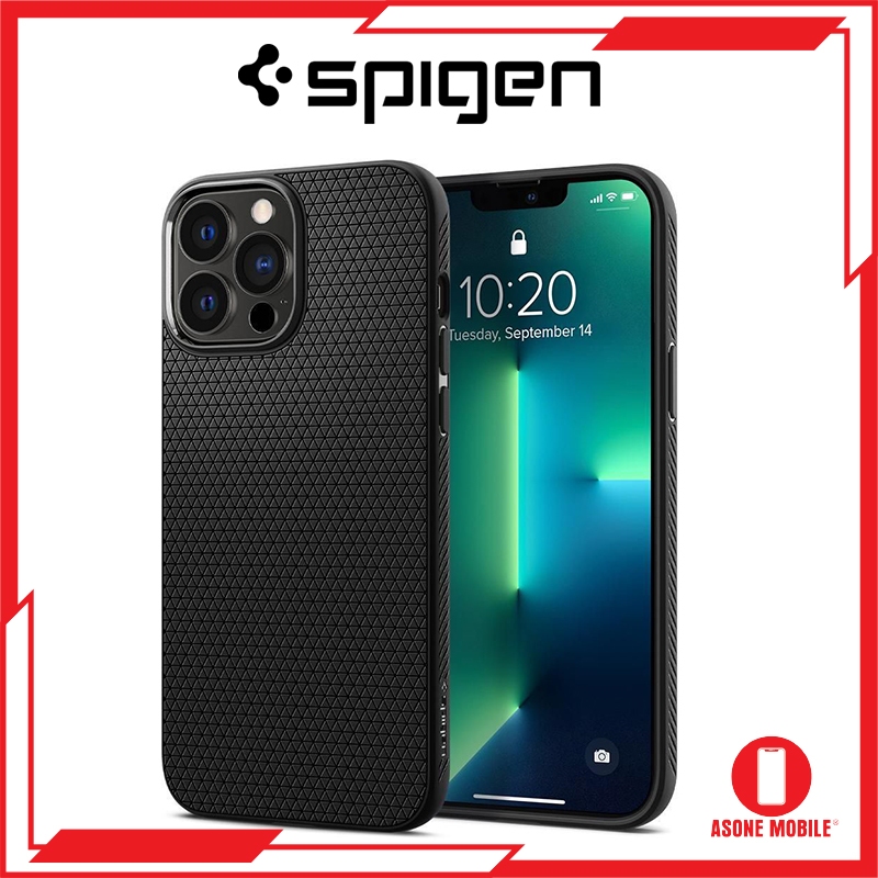 Original Spigen Case Liquid Air Black & Navy Blue Case for iPhone 13