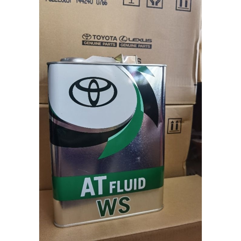 TOYOTA WS AUTO OIL 4L (100%ORIGINAL) | Shopee Malaysia