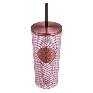 Pink Rhinestone Cup Kit  Bling out a 16oz Cold Tumbler