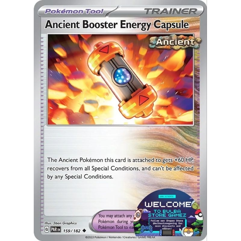 Ancient Booster Energy Capsule 159/182 Paradox Rift PAR SV04 / SV05 ...