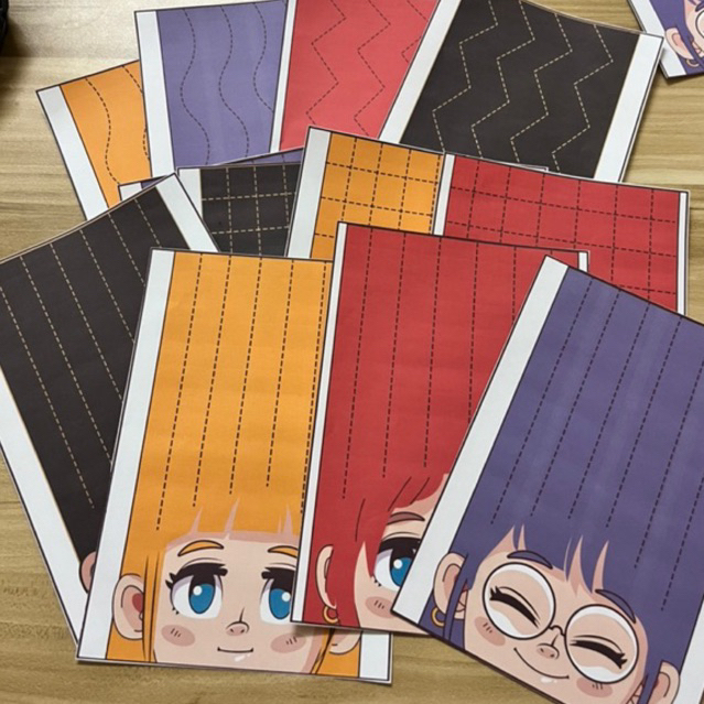 Scissor Cutting Activity Latihan Menggunting Fine Motor Skills Paper