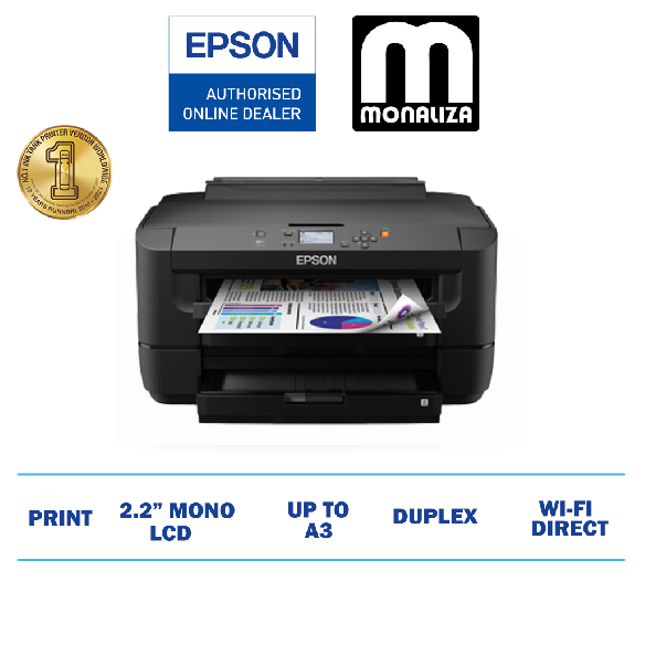 Epson Printer Inkjet Workforce WF-7111 (A3+) | Shopee Malaysia