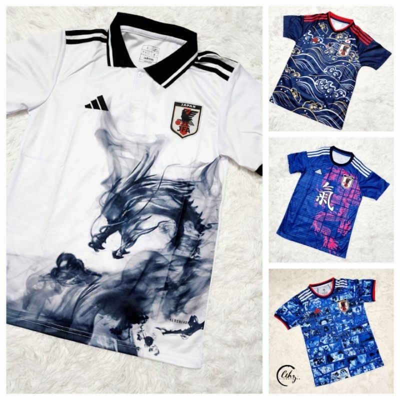 Japan Football Jersey Concept Anime Design 2022 Sublimate Print