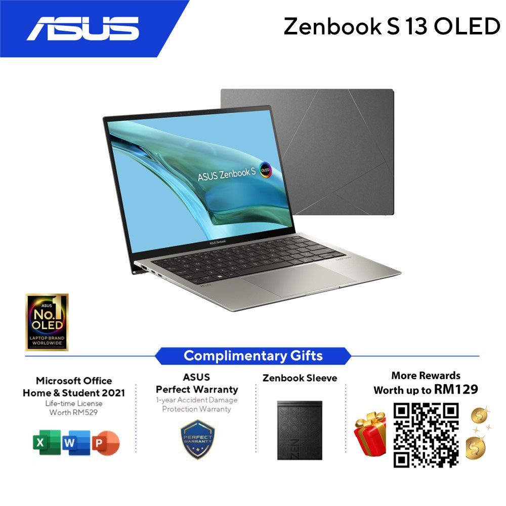 Zenbook S 13 Flip OLED (UP5302, 12th Gen Intel)｜Laptops For Home｜ASUS Global