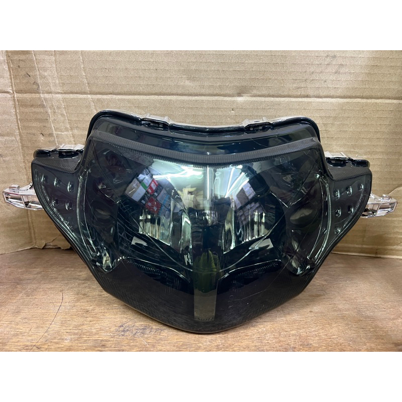 Honda Wave S Wave S W S Head Lamp Assy Lampu Depan Tinted Smoke Shopee Malaysia