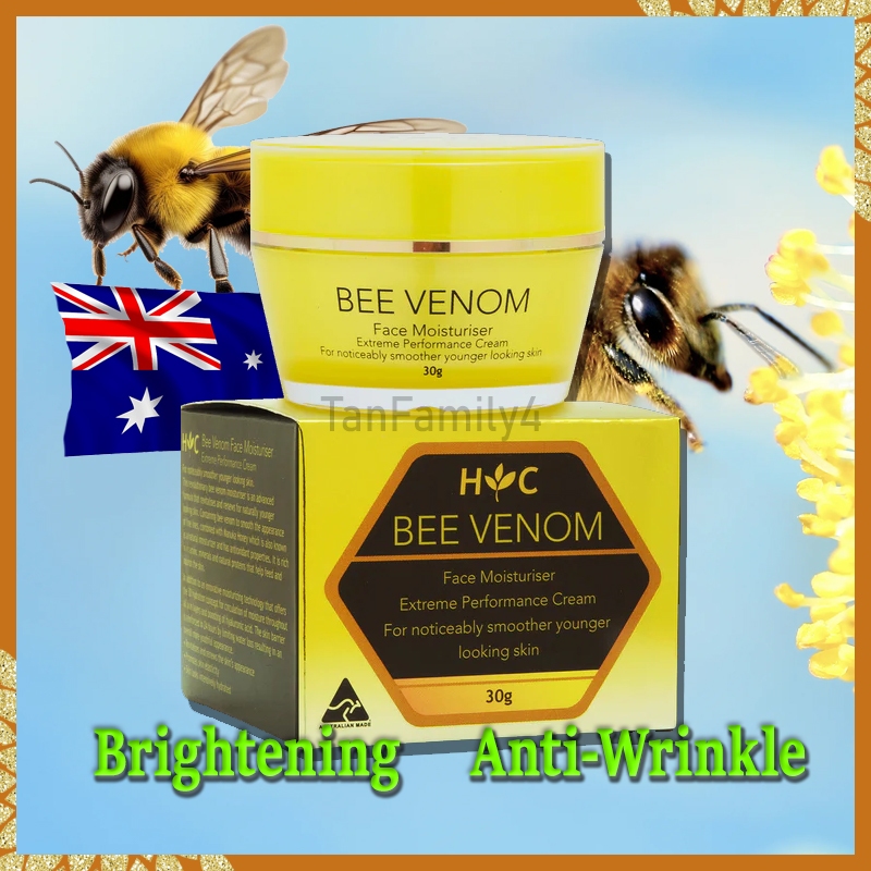 Healthy Care Bee Venom Face Moisturiser Cream (30g) Manuka Honey