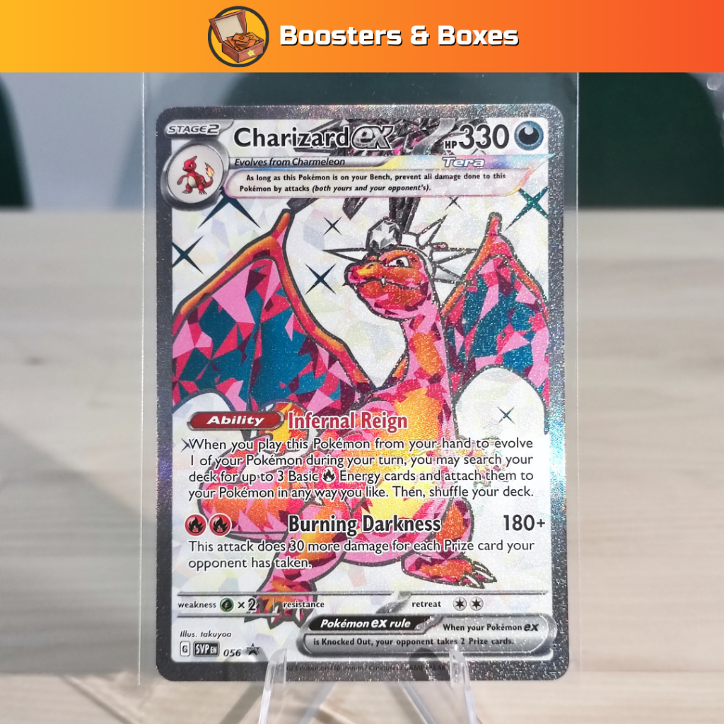 Charizard ex (SVP056) [Scarlet & Violet Black Star Promos] Shopee Malaysia