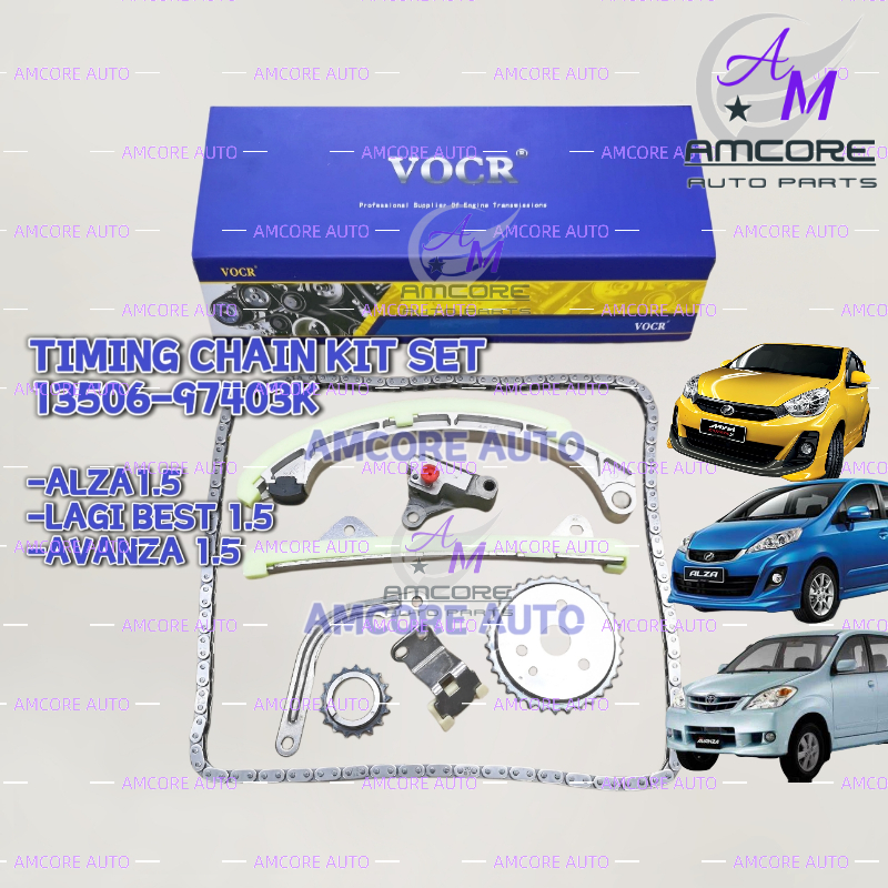 PERODUA ALZA 1.5 / MYVI LAGI BEST 1.5 / AVANZA 1.5 TIMING CHAIN KIT