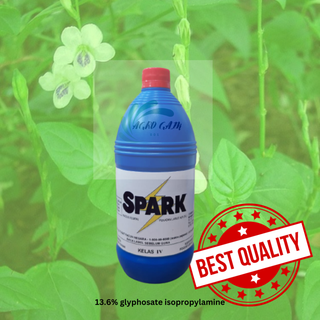 1L Spark 13.6% Glyphosate Monsanto Racun Rumput Rumpai/Herbicide 杀草剂 ...