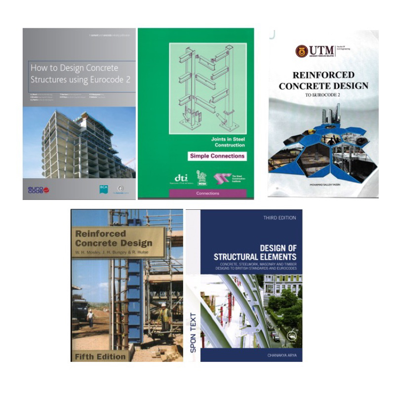 Bundle in 6 Engineering Reference Book BScode & Eurocode | Shopee Malaysia