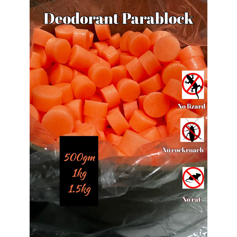 Para Block Deodorant block Toilet / Ubat Gegat Tandas(1kg) | Shopee ...