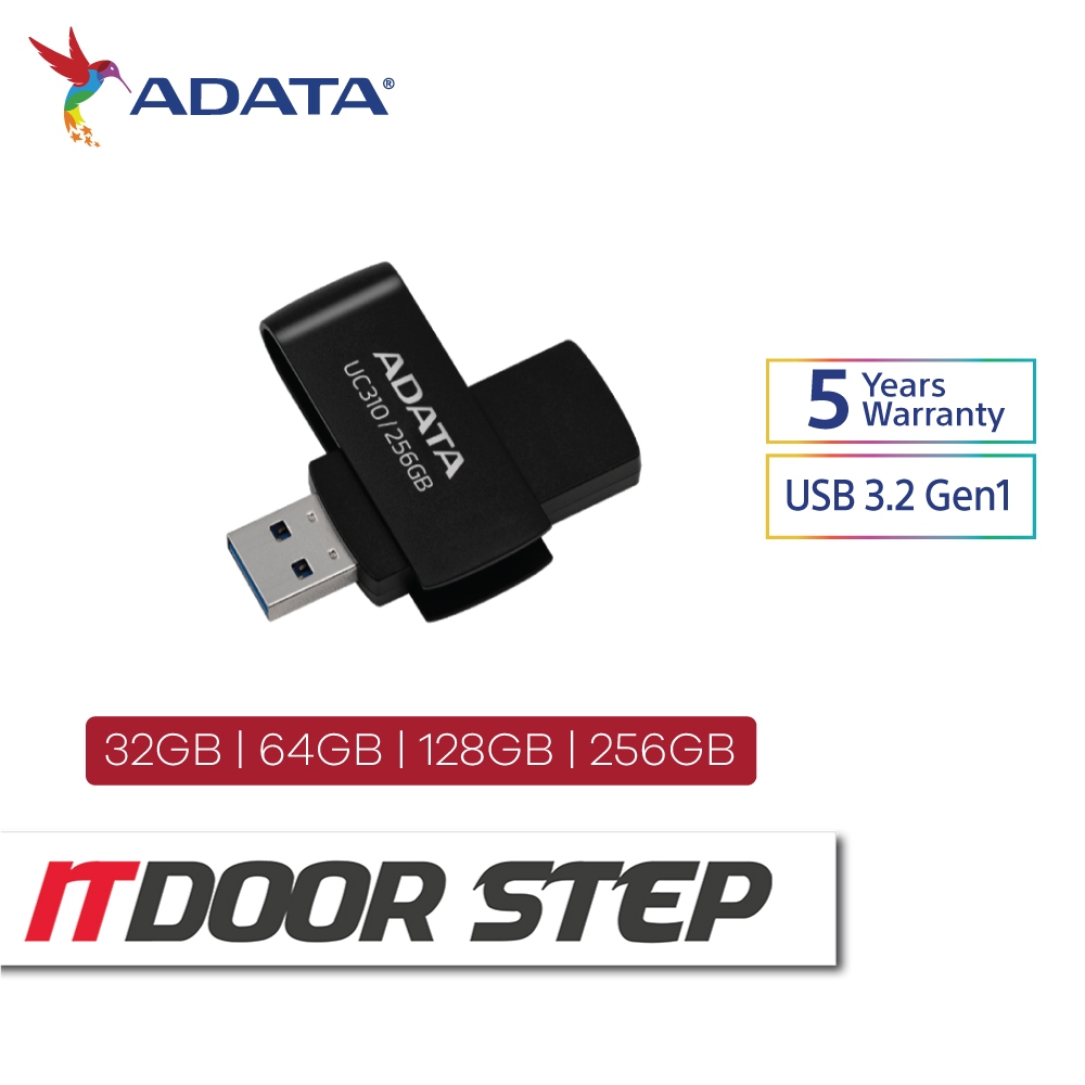 ADATA USB-Stick UC310 128 GB – Kompakter Speicher Für Daten, Fotos, Videos
