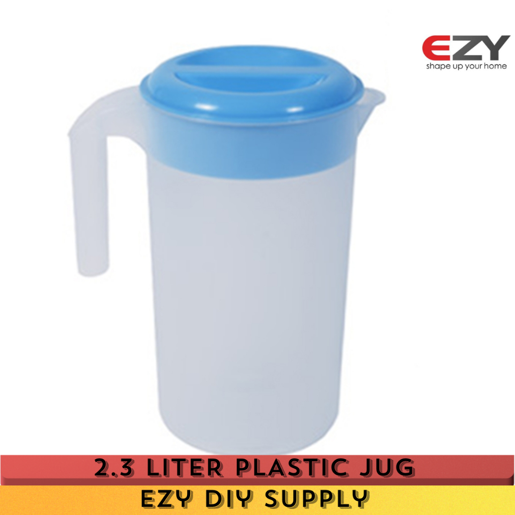 2.3L Jag Air Plastik Water Jug Plastic Pitcher Jug Botol Air Panas ...