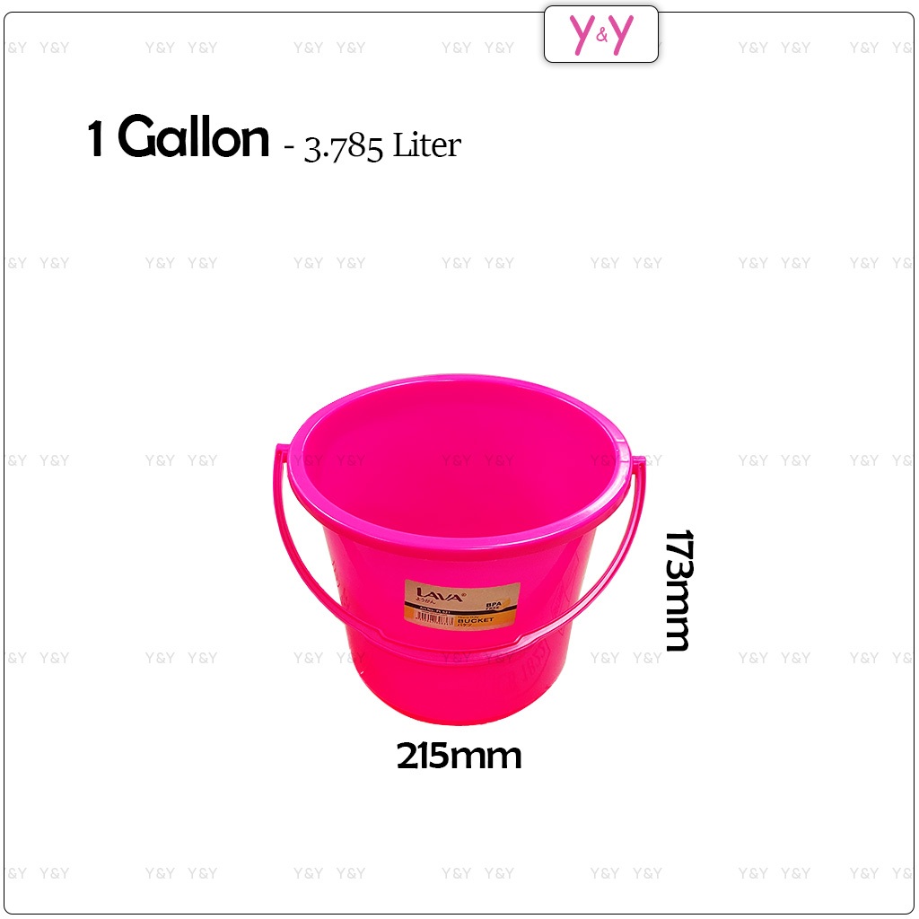 Lava Heavy Duty Bucket Pail / Water Pail / Baldi Air / Tong Air Mop