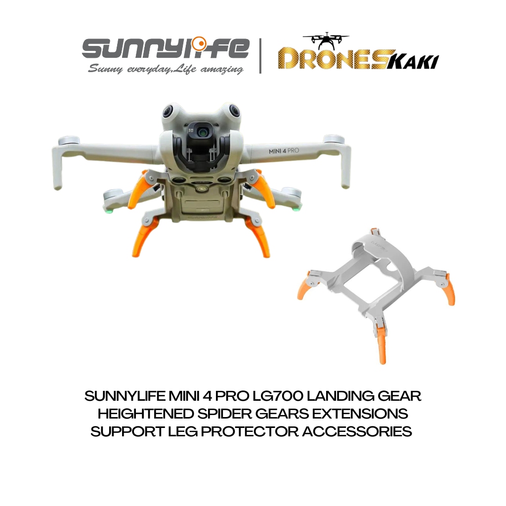 Sunnylife Mini 4 Pro LG700 Landing Gear Heightened Spider Gears ...