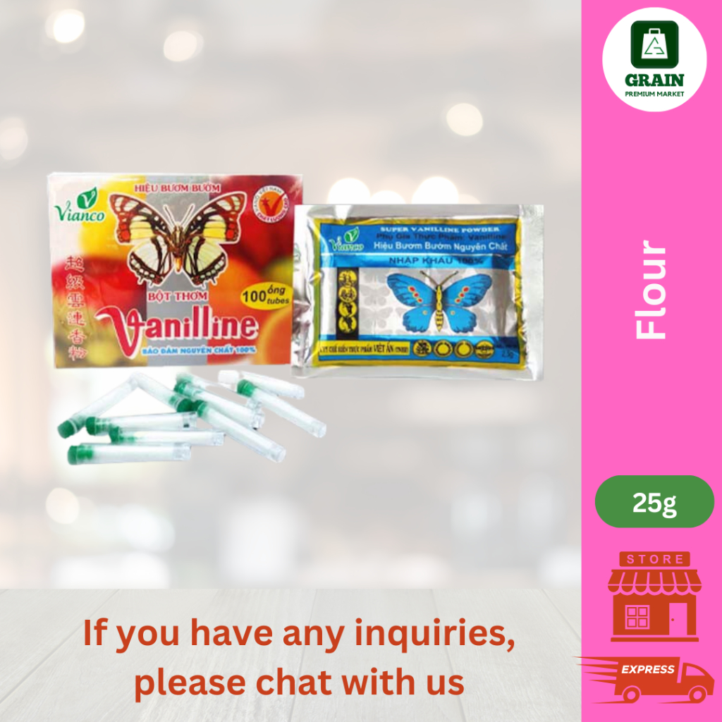 Vanilla Fragrant Powder Vegetarian Can Use 25g - Bot Thom Vani 25g ...