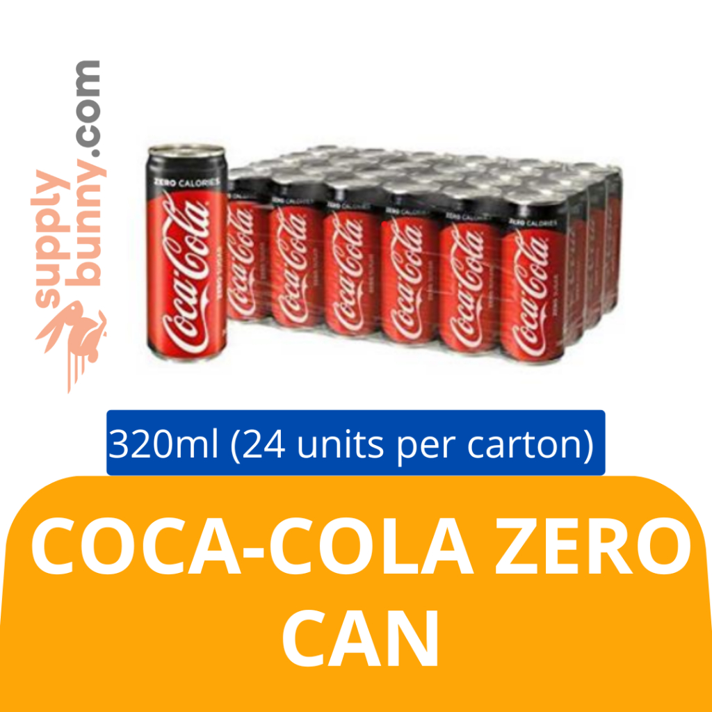 Coca-Cola Zero Can 320mlX24 | Shopee Malaysia