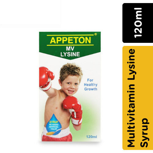 APPETON Multivitamin Lysine Syrup 120ml Shopee Malaysia