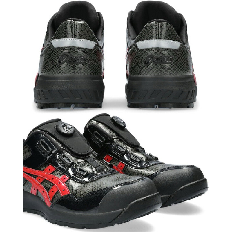 Asics Safety Shoes Winjob CP306 BOA Black Edition | Shopee Malaysia